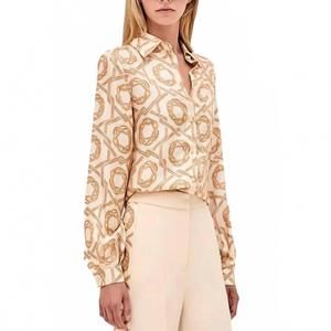NEW ALEXIS maraville top in ivory/orange